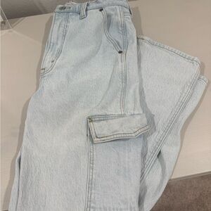 Abercrombie & Fitch Light Blue High Rise Women Jeans